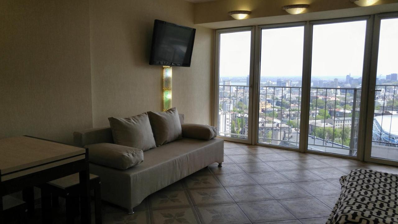 Apartment Near Dnipro Arena Exterior foto